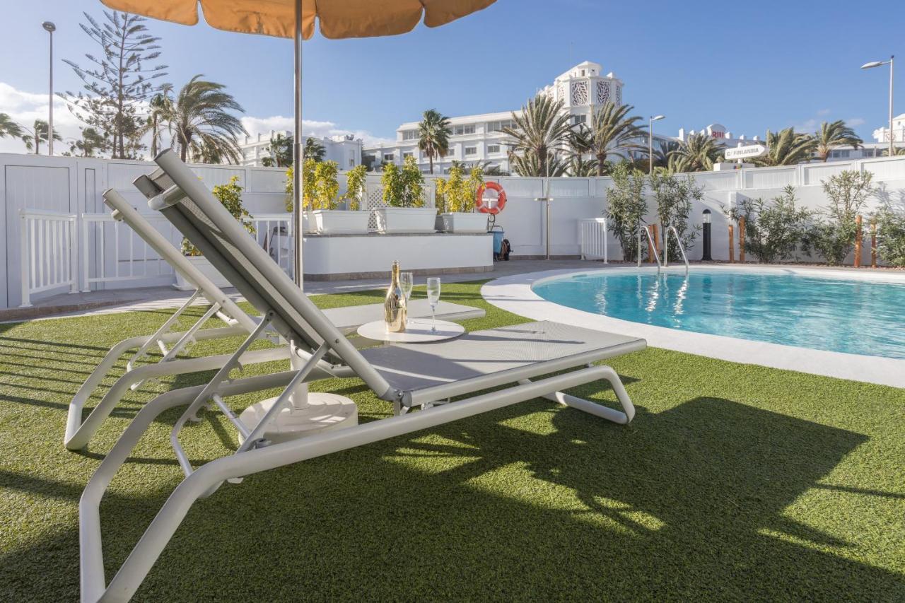 Lightbooking Alemania Piscina Privada Playa Del Ingles Buitenkant foto