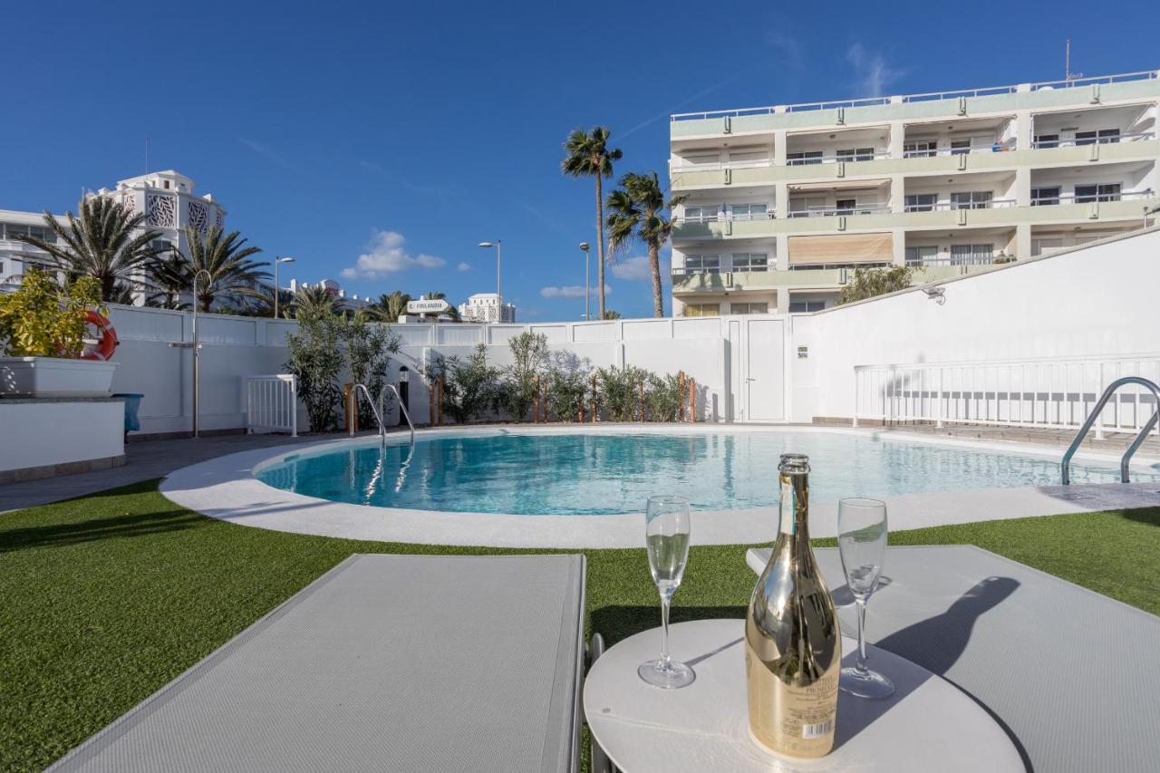 Lightbooking Alemania Piscina Privada Playa Del Ingles Buitenkant foto