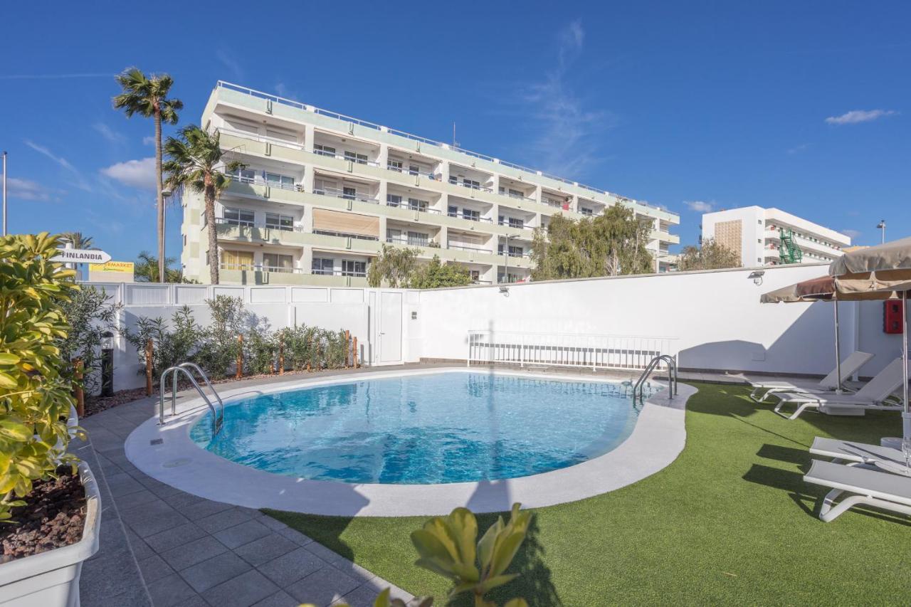 Lightbooking Alemania Piscina Privada Playa Del Ingles Buitenkant foto