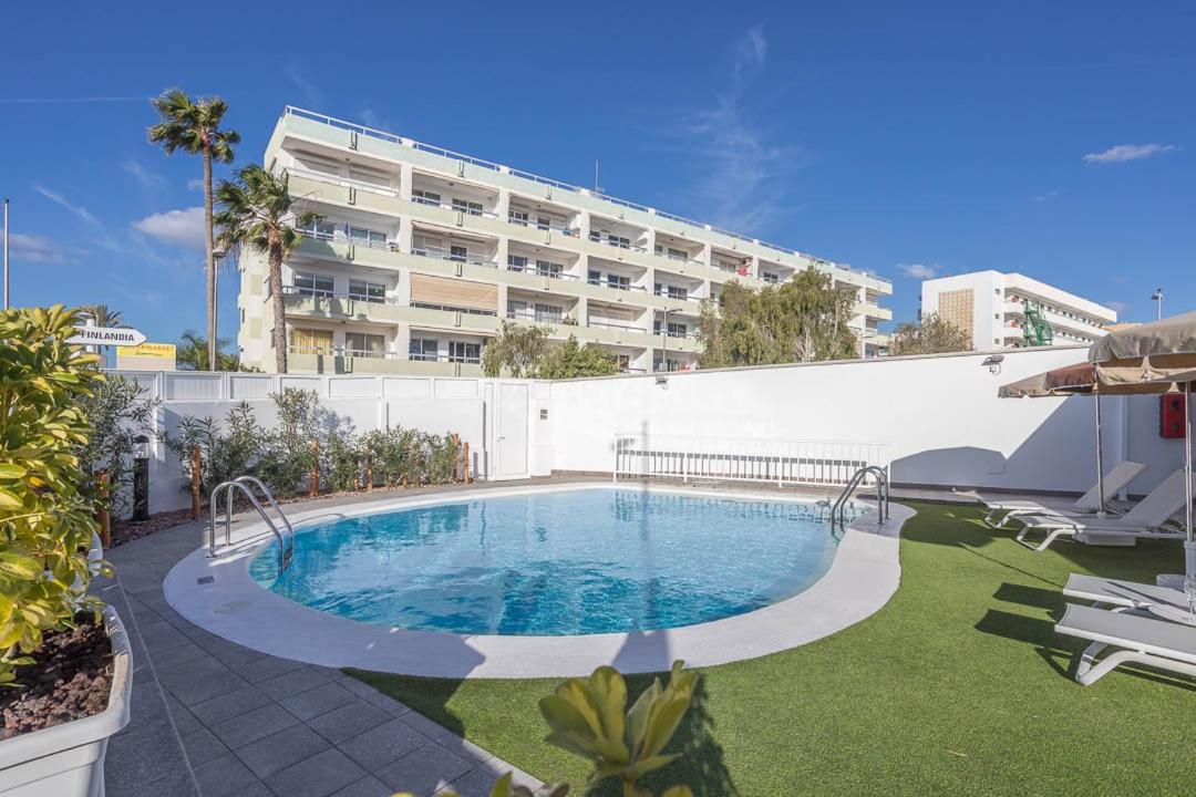 Lightbooking Alemania Piscina Privada Playa Del Ingles Buitenkant foto