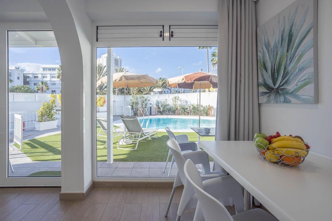 Lightbooking Alemania Piscina Privada Playa Del Ingles Buitenkant foto