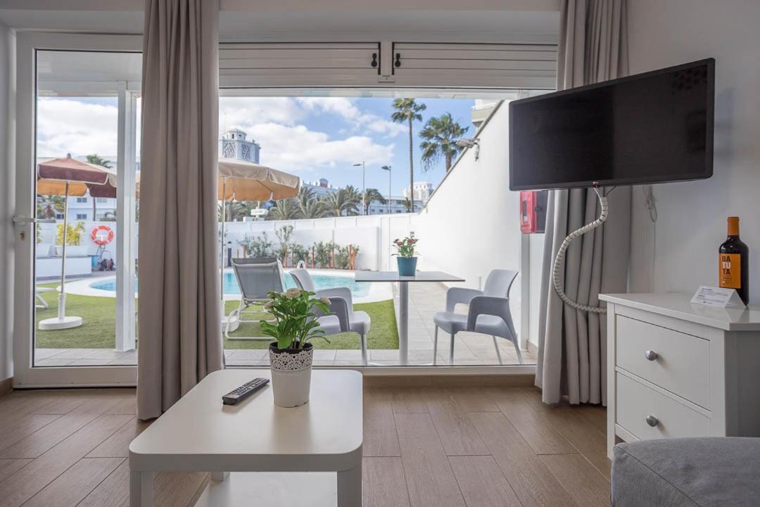Lightbooking Alemania Piscina Privada Playa Del Ingles Buitenkant foto